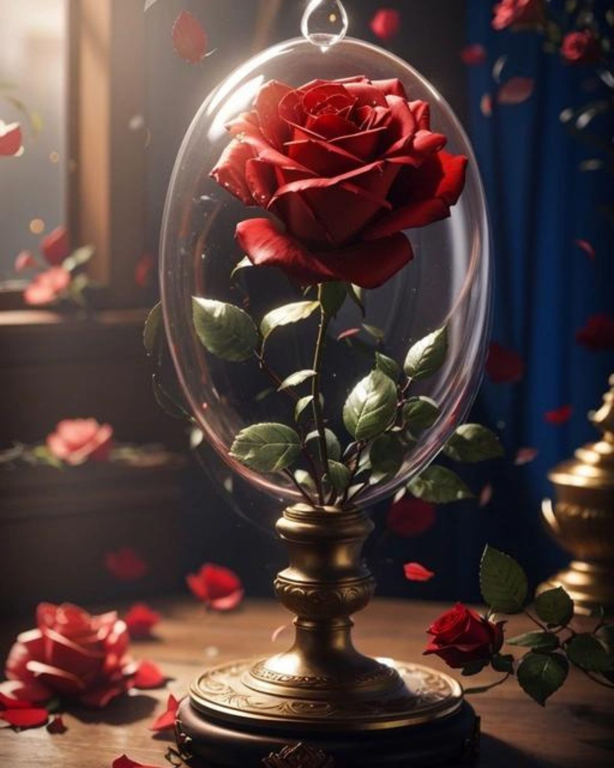 beauty and the beast rose